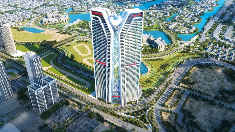 Diamondz by Danube development rendering in JLT, Dubai