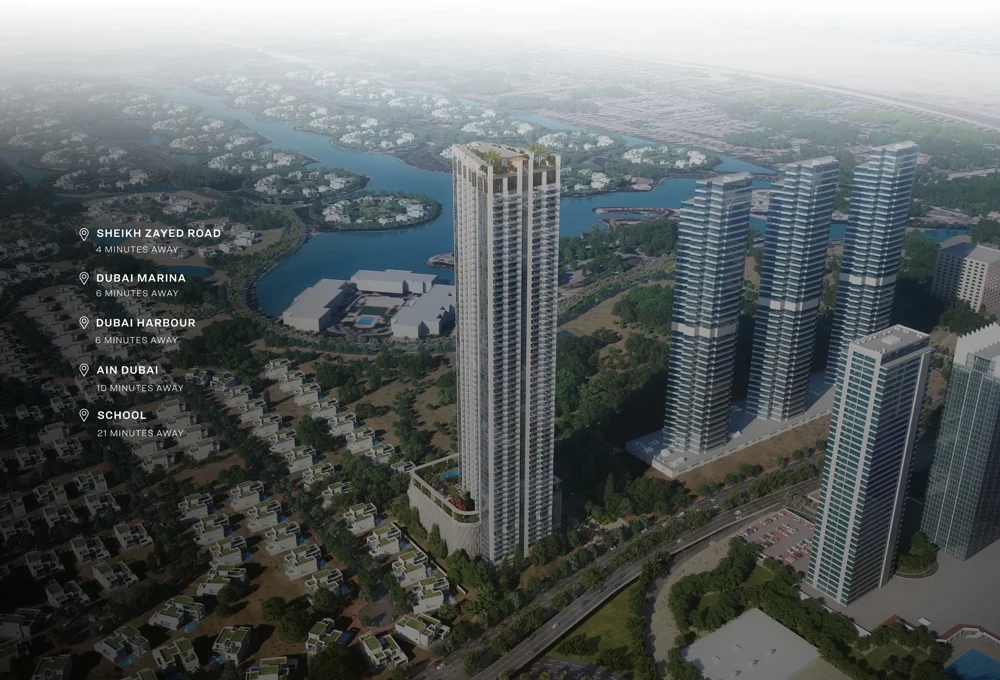 Sobha Verde development rendering in JLT, Dubai